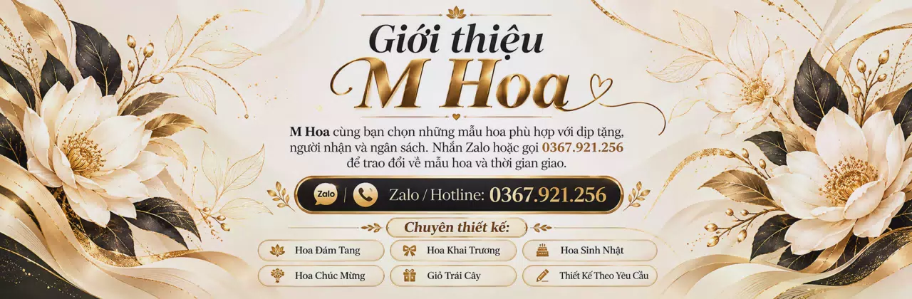 Ảnh bìa Shop hoa tươi Giồng Trôm - Thêm sắc hoa cho ngày vui